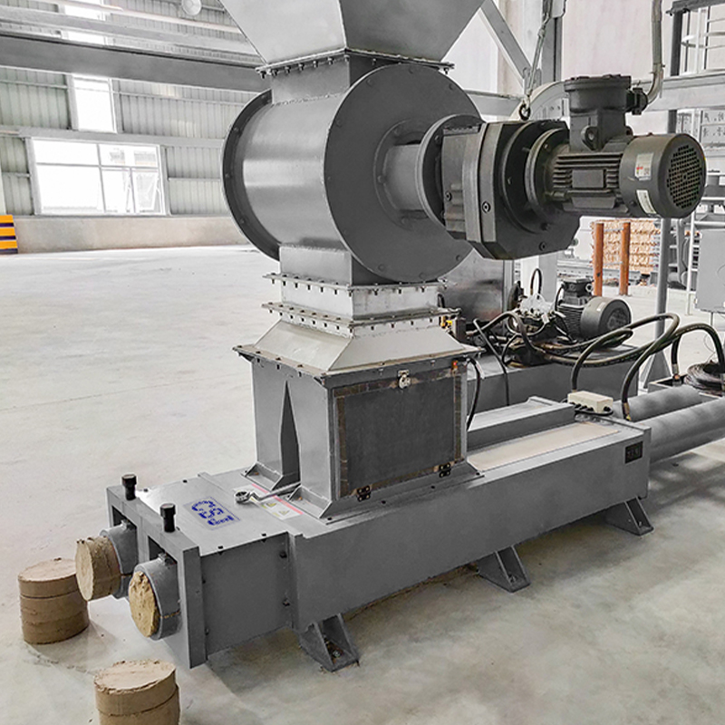 Charta pulveris Briquetting Machina