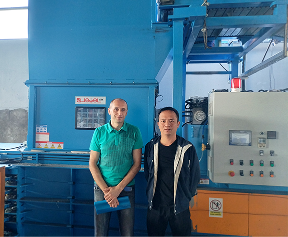 High-Efficency Baling Solution for waste Plastic and Paper Redivivus in Belarus